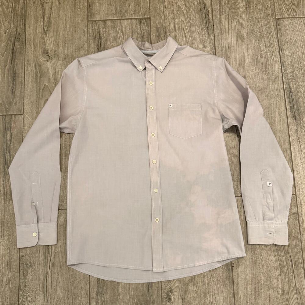 Quiksilver Long Sleeve for Men - Size Large, Minor Bleach Stains, Pre-Owned Wear